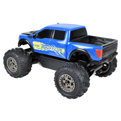 Taiyo Ford Raptor RC Truck - Blue & Yellow - 1:22 Scale