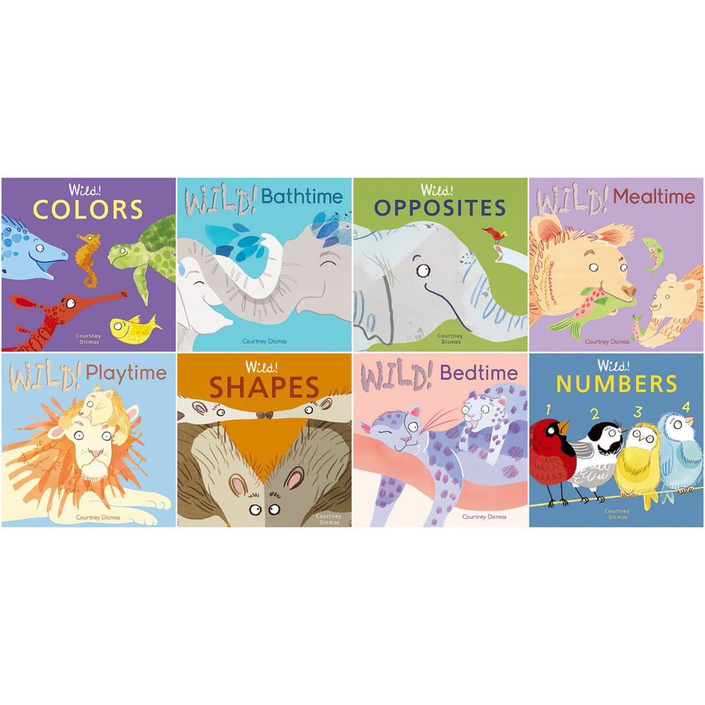Child's Play Books Wild! 8-Book Concepts Board Set