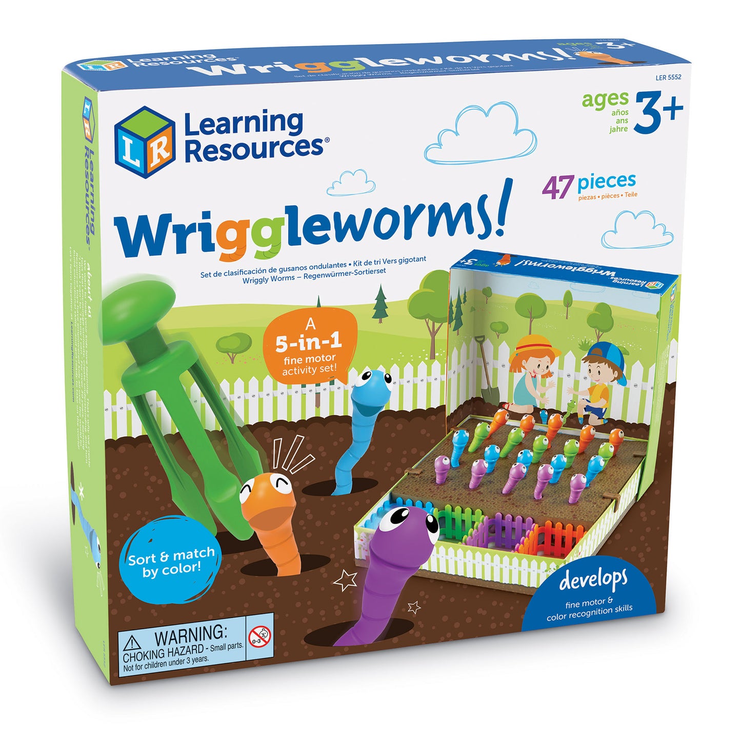 Learning Resources Wriggleworms! Fine Motor Skills Activity Set