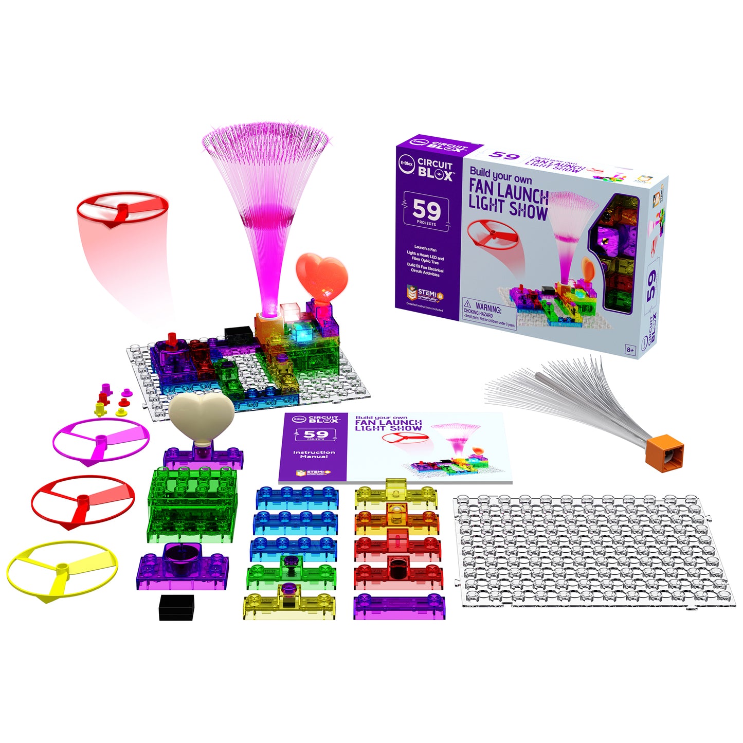 E-Blox Circuit Blox Building Set - 59 STEM Projects