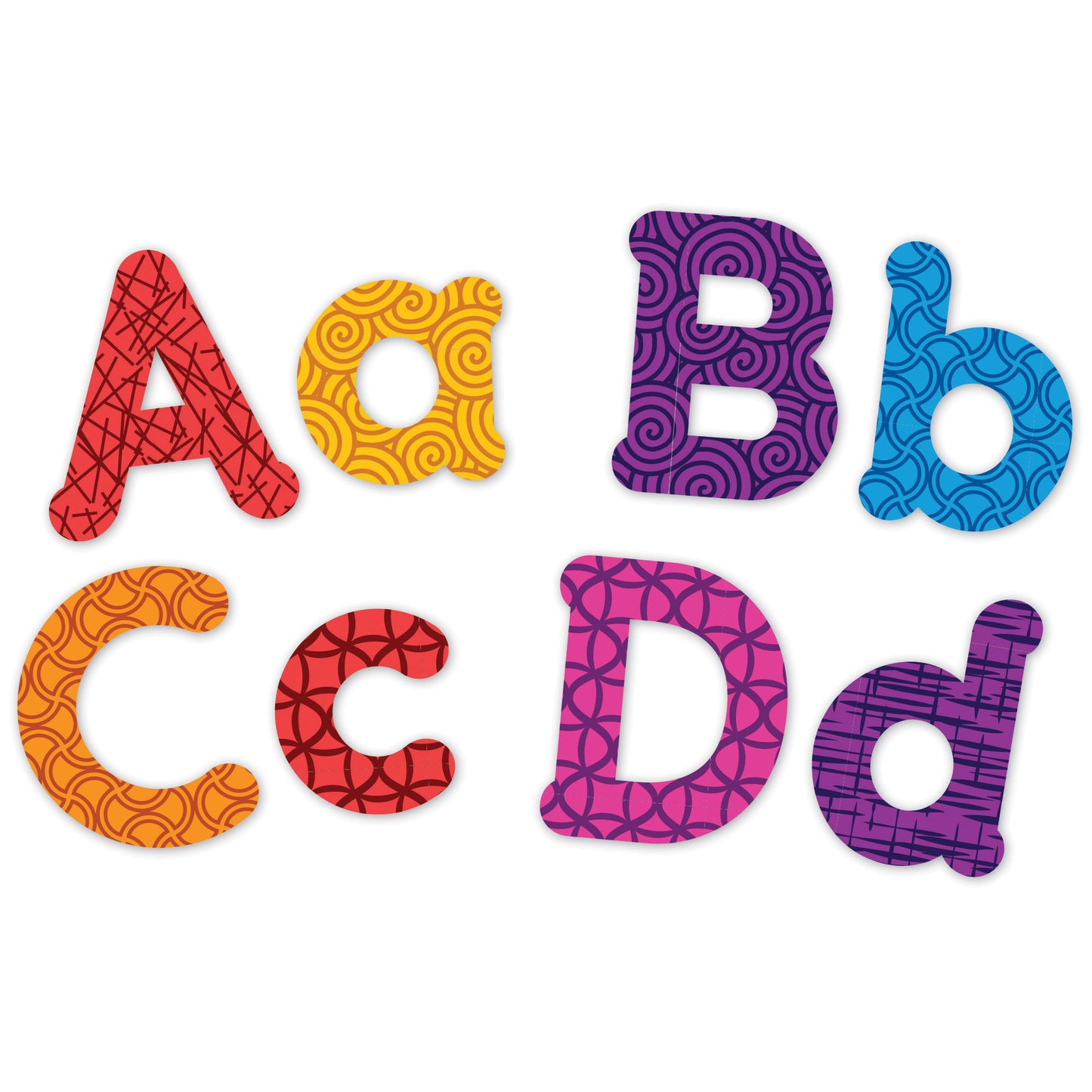 Learning Resources Magnetic Alphabet Set - Uppercase & Lowercase Letters - 82 Pieces