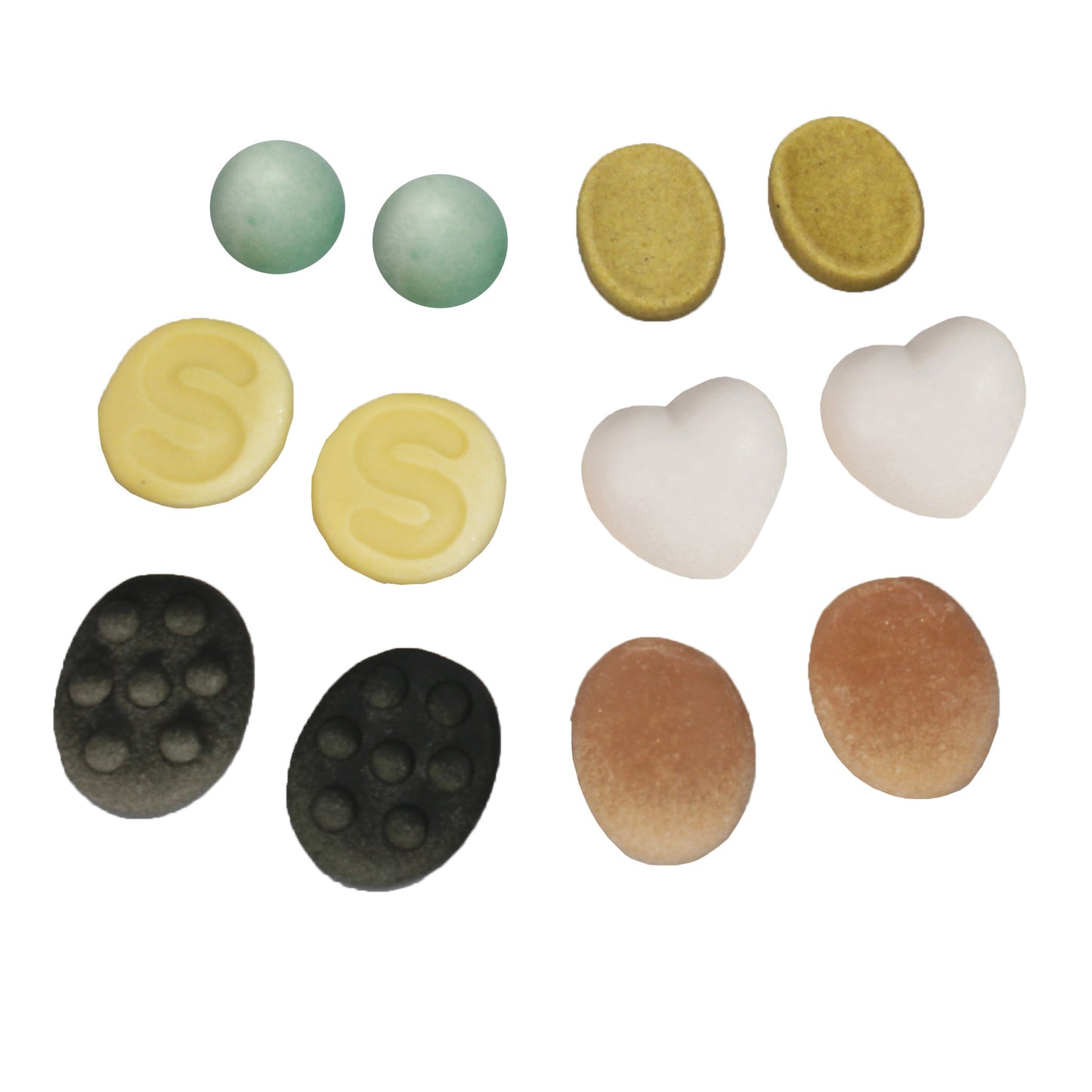 Yellow Door Sensory Worry Stones ‚Äì Calming Focus Aid for Kids, Set of 12