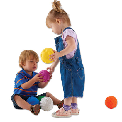 TickiT Tactile Sensory Balls - Set of 6 for Toddlers