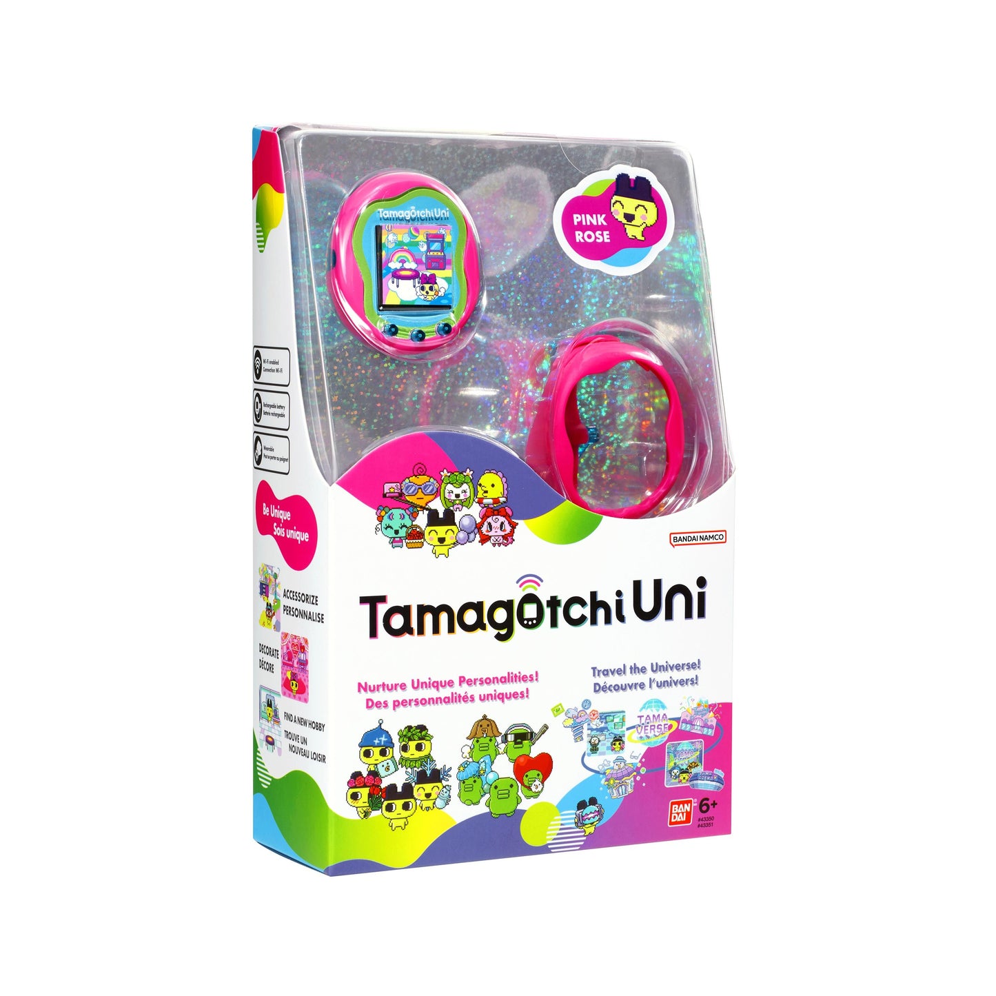 Tamagotchi Uni Interactive Virtual Pet - Vibrant Pink