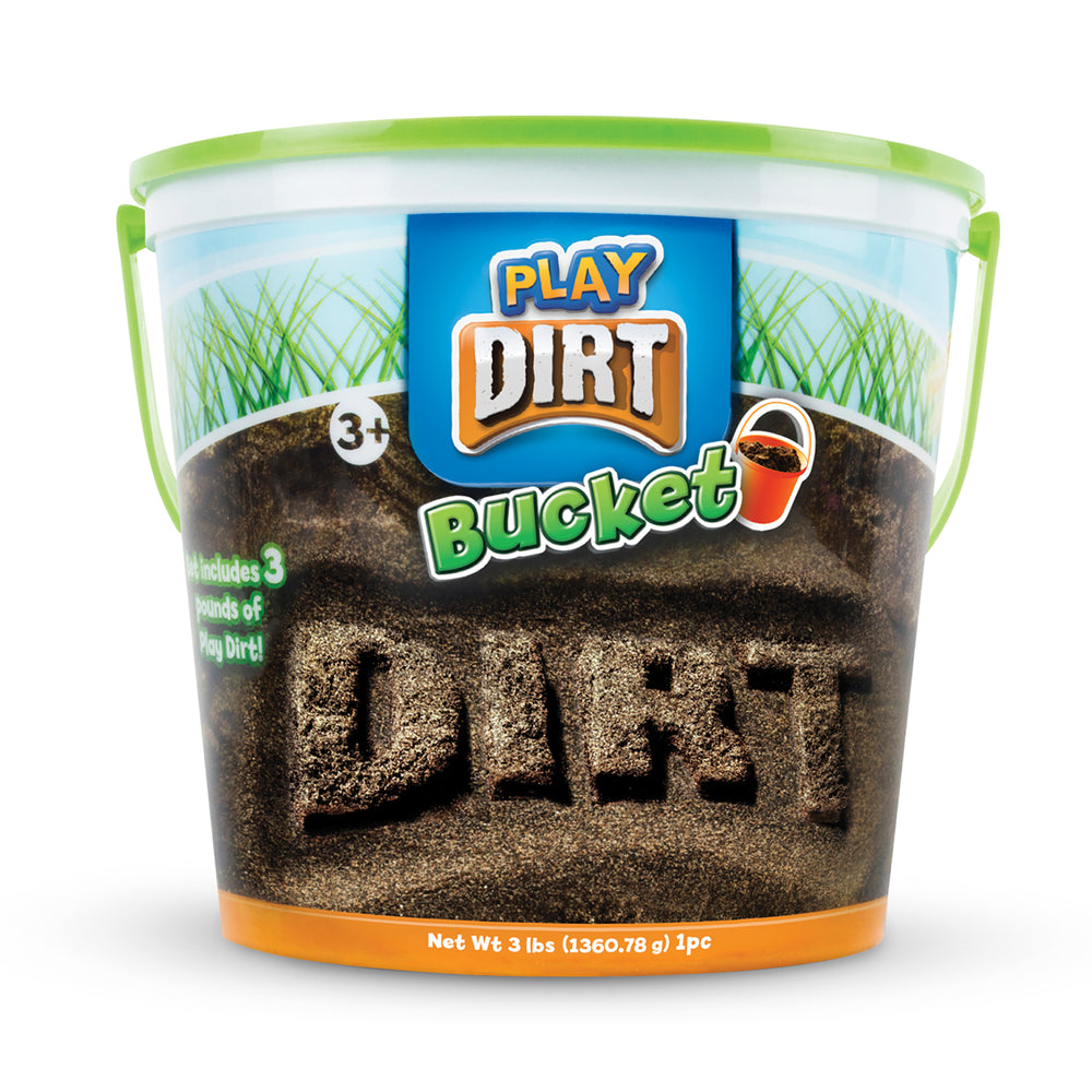 Play Visions Play Dirt Moldable Dirt Bucket - 3 Pounds