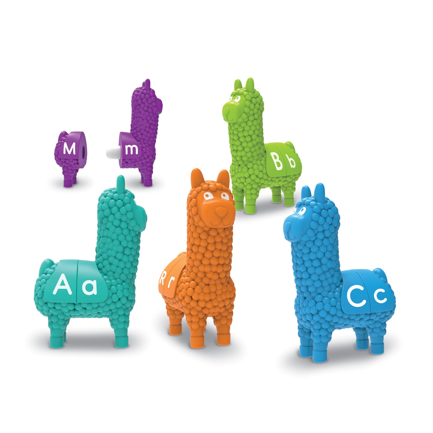 Learning Resources Snap-n-Learn Letter Llamas - Educational Alphabet Toy