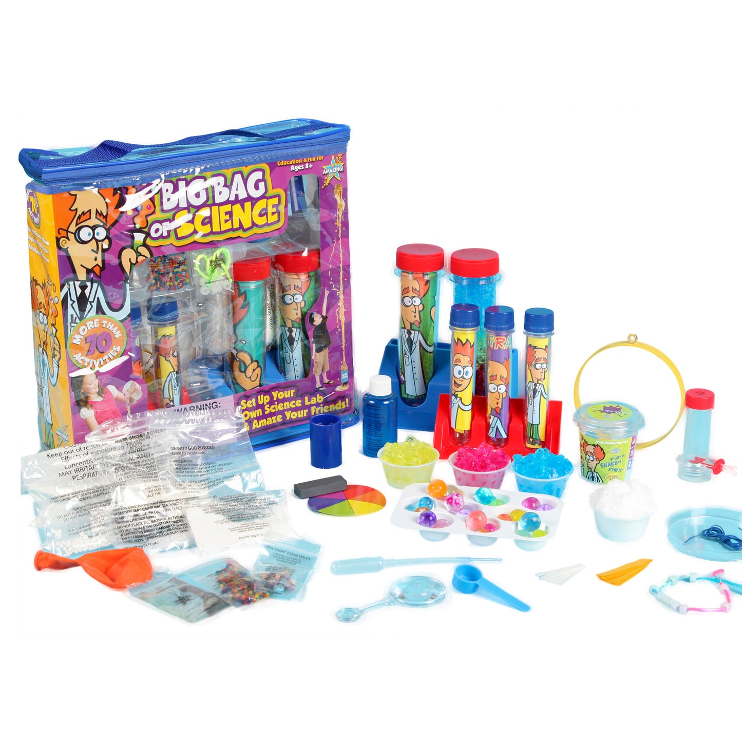 Be Amazing! Toys Comprehensive Big Bag of Science Activity Kit