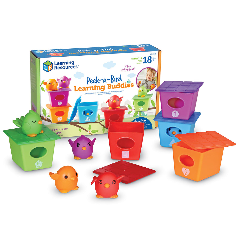 Learning Resources Peek-a-Bird Learning Buddies - Interactive Educational Toy