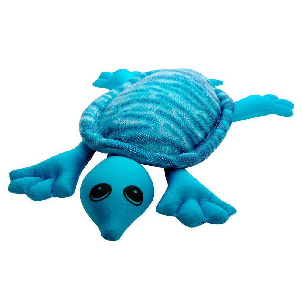 Manimo Weighted Turtle Plush - Turquoise, 2 kg