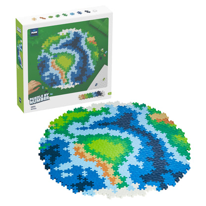 Plus-Plus Puzzle By Number - 800 Piece Earth-Themed Puzzle