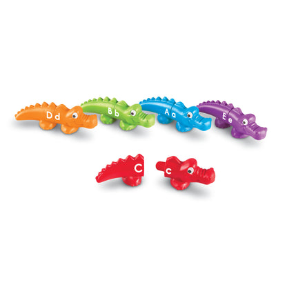 Learning Resources Snap-n-Learn Alpha Gators - Educational Alphabet Matching Toy