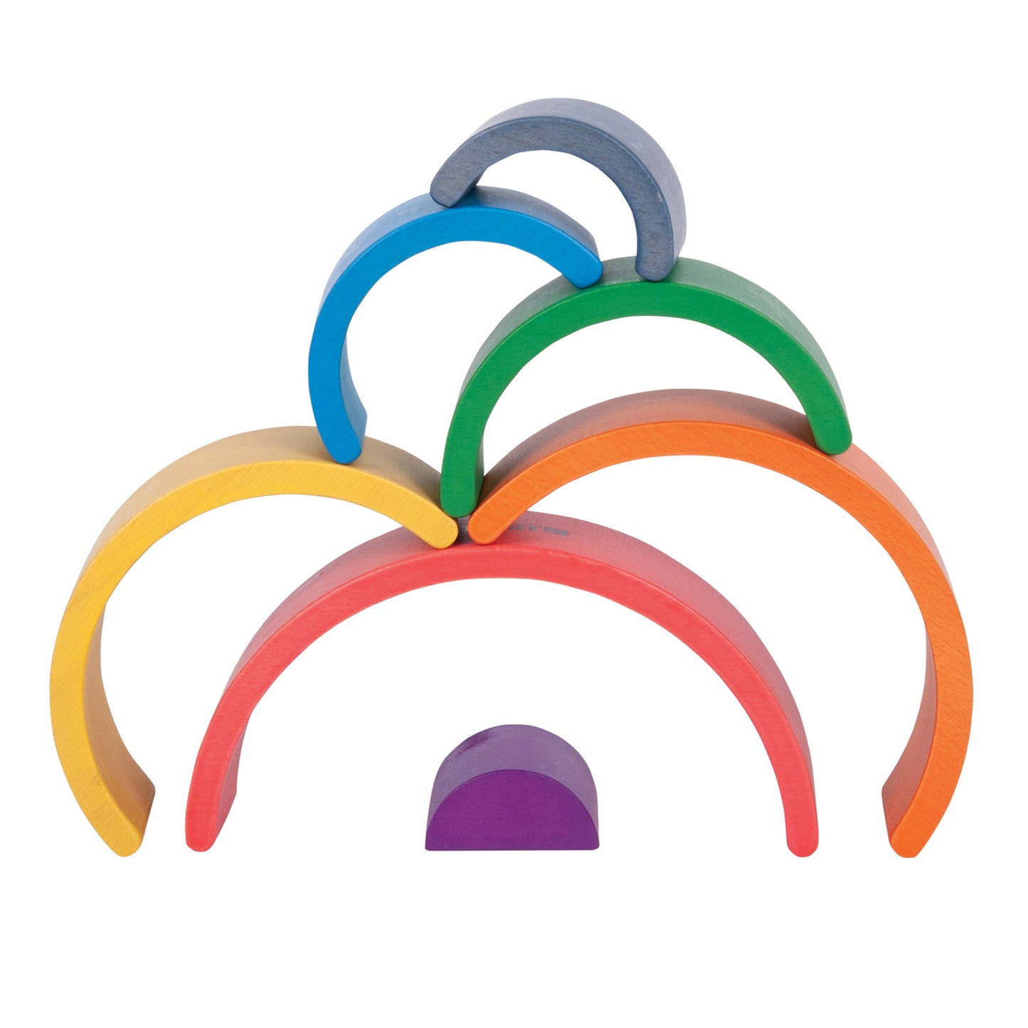 TickiT Wooden Rainbow Architect Arches - 7 Piece Set