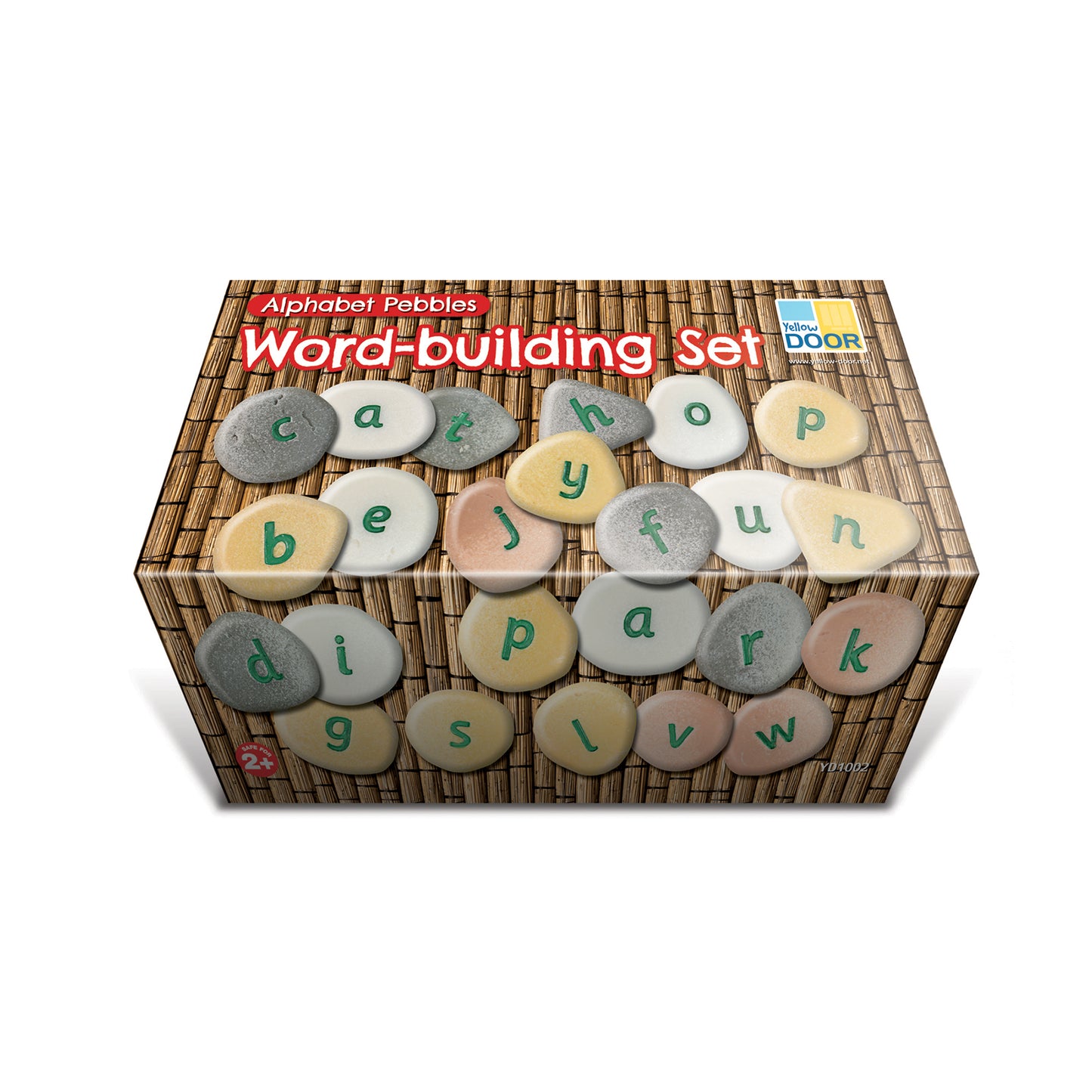 Yellow Door Alphabet Pebbles - Word-Building Set - Multicolor