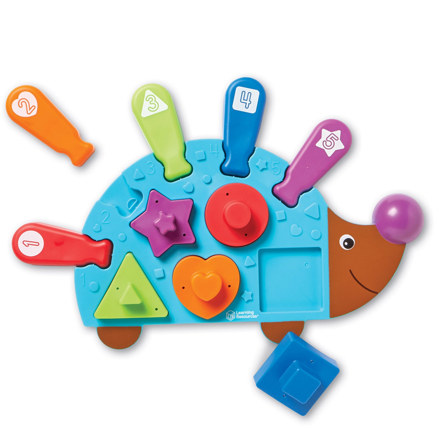 Learning Resources Spike the Fine Motor Hedgehog - Shape Sorter and Puzzle