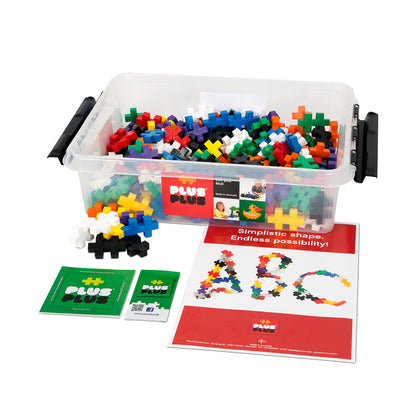 Plus-Plus BIG Basic Mix Construction Toy Tub, 200 Pieces