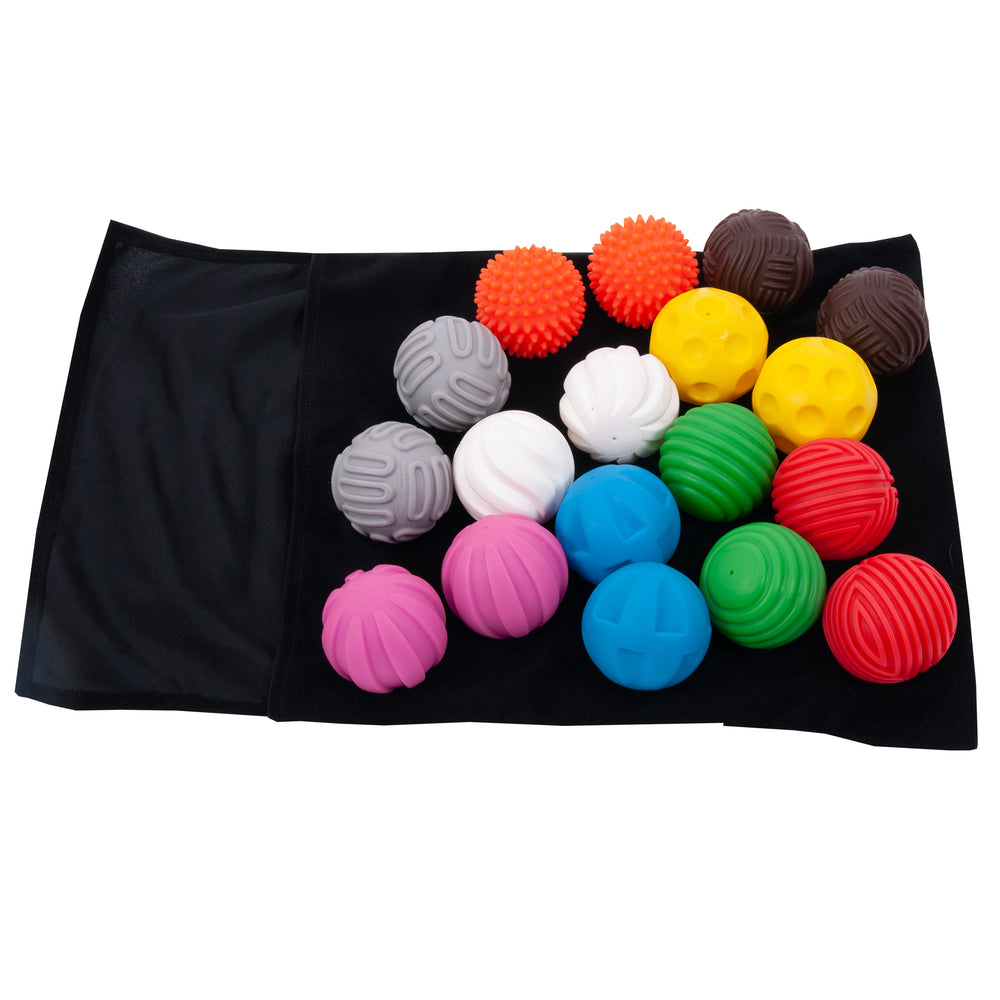 TickiT Discovery Ball Activity Set - 18 Textured Sensory Balls