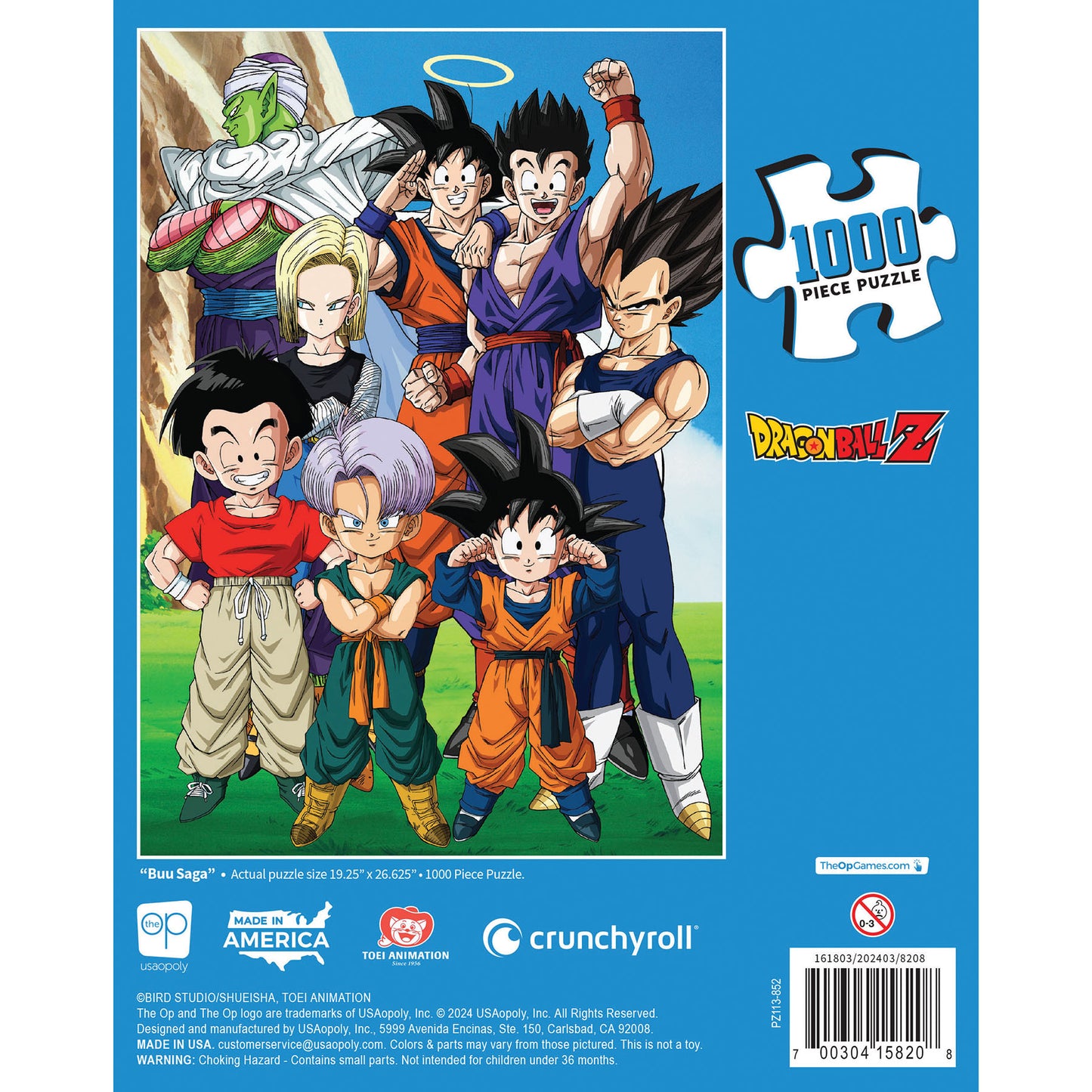 USAopoly Dragon Ball Z 'Z Fighters' Jigsaw Puzzle - 1000 pc