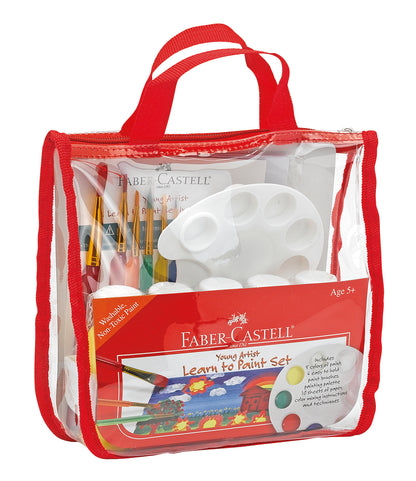 Faber-Castell Young Artist Learn to Paint Set - Complete Kit