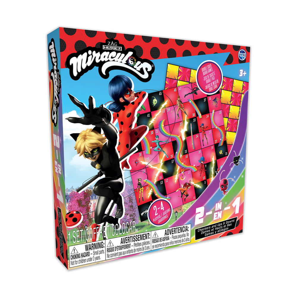 Miraculous Ladybug 2-in-1 Board Game Set