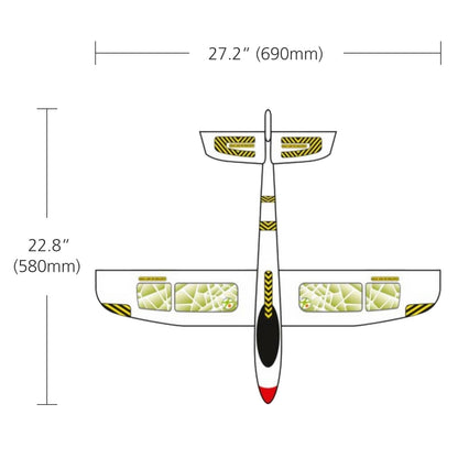 Terra Kids Maxi Hand Glider - Durable 22" Foam Aircraft