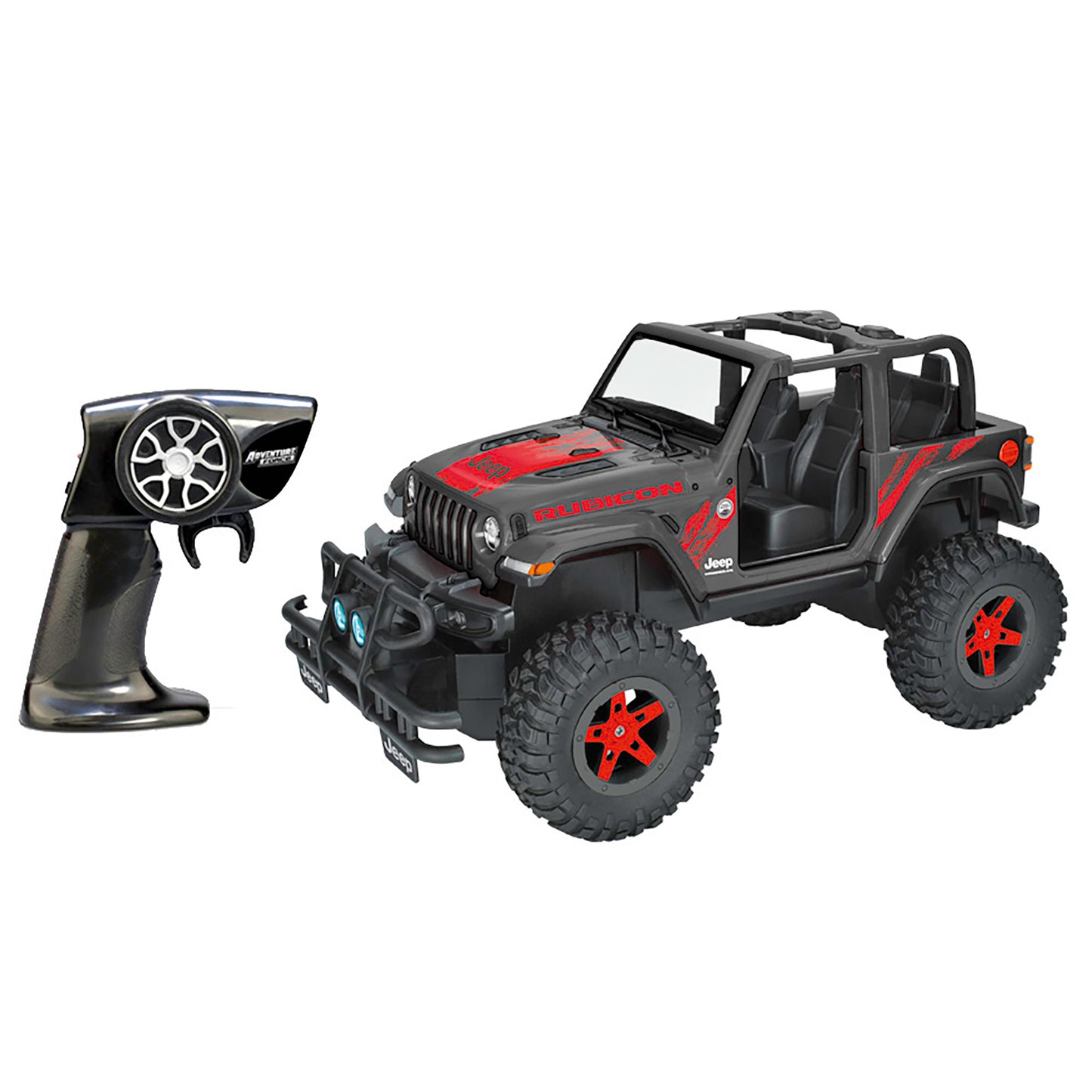 Taiyo Jeep Wrangler Rubicon 2 - 1:16 Scale R/C Vehicle - Black