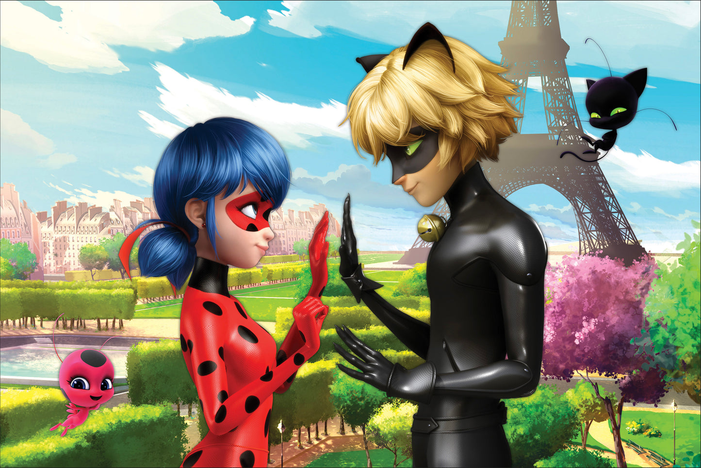 Miraculous Ladybug & Cat Noir 72-Piece Floor Puzzle