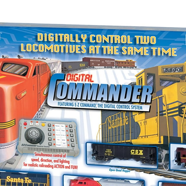 Bachmann Trains - Digital Commander HO Scale Electric Train Set