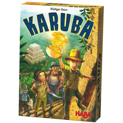 Karuba Strategic Tile Laying Adventure Board Game