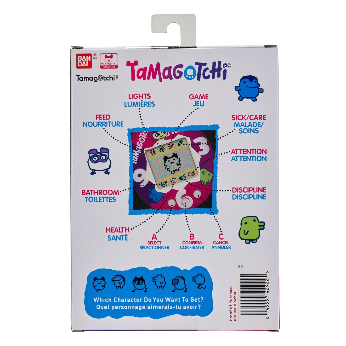 Tamagotchi Original Ice Cream Edition - Interactive Digital Pet