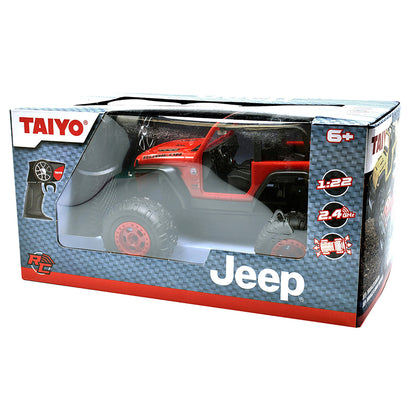 Taiyo Radio Control 1:22 Jeep Wrangler Rubicon - Red