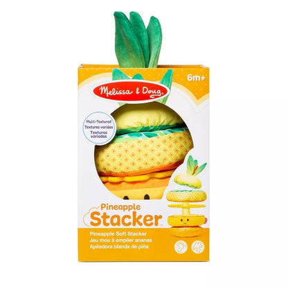 Melissa & Doug Pineapple Soft Stacker Infant Toy