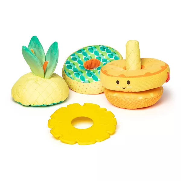 Melissa & Doug Pineapple Soft Stacker Infant Toy