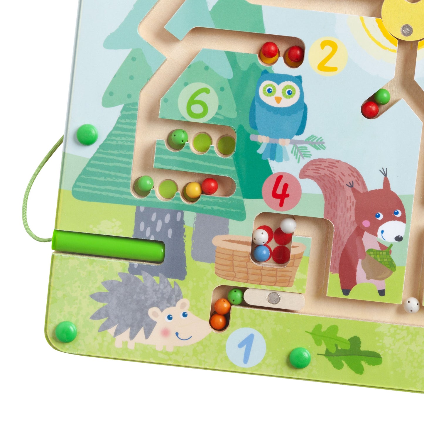 Forest Friends Magnetic Maze - Colorful Educational Toy for Toddlers