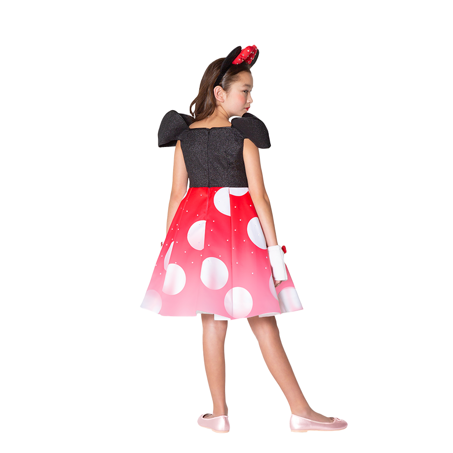 DISNEY MINNIE MOUSE PREMIUM FASHION COSTUME - SIZE 5/6