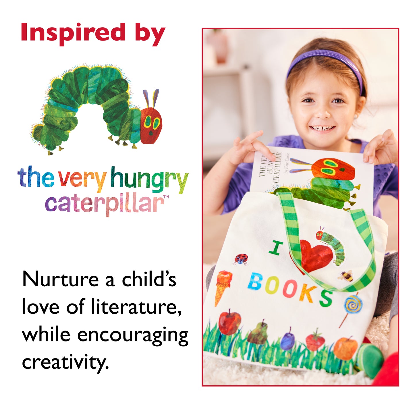 Creativity for Kids The Very Hungry Caterpillar Book Tote Kit