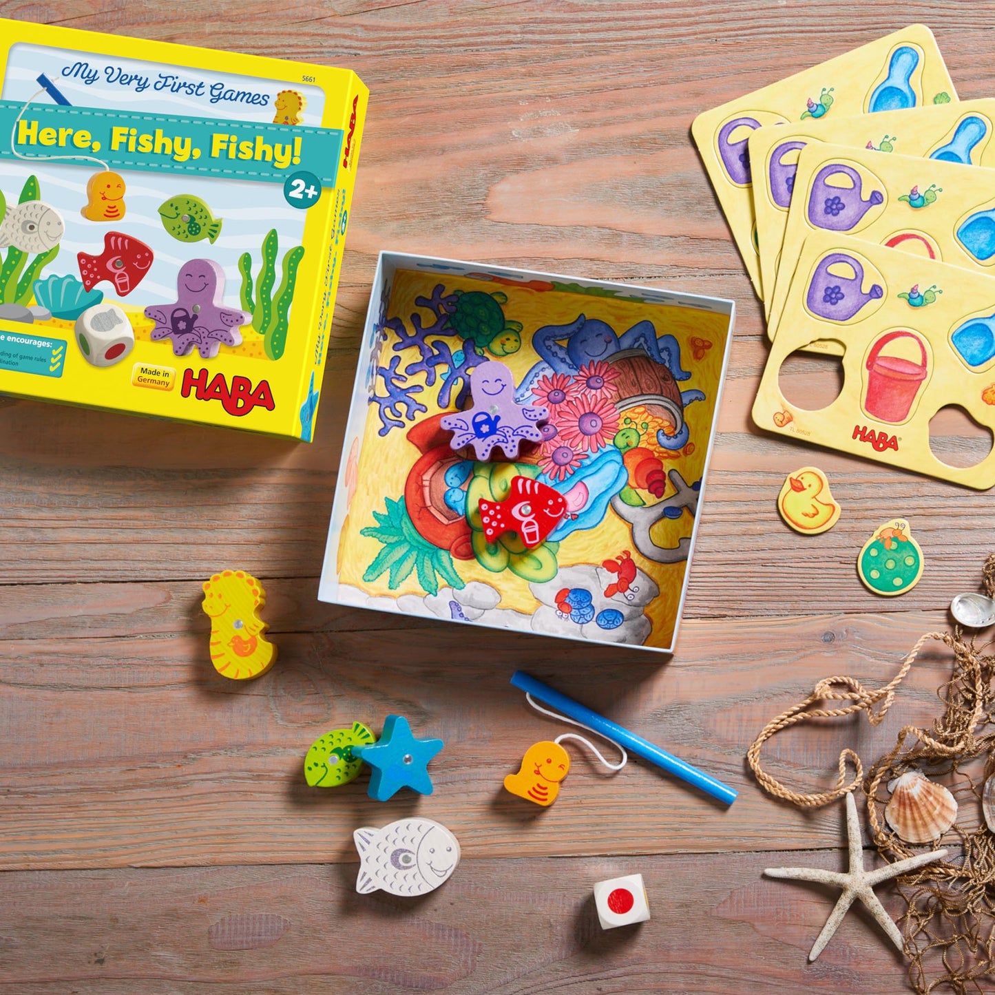 My Very First Games - Here, Fishy, Fishy! Magnetic Fishing Game