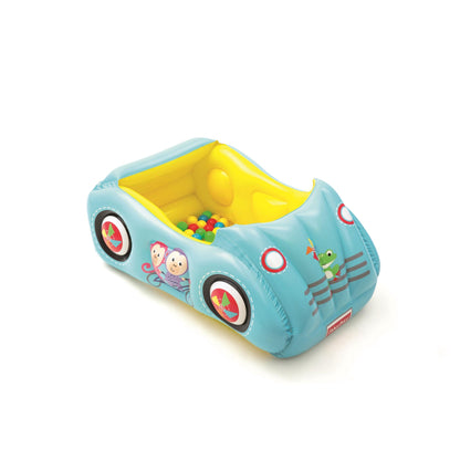 Fisher-Price Race Car Inflatable Ball Pit with 25 Colorful Balls