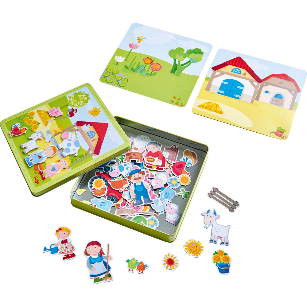 Lilli Dress-Up Magnetic Doll Playset with Multiple Outfits