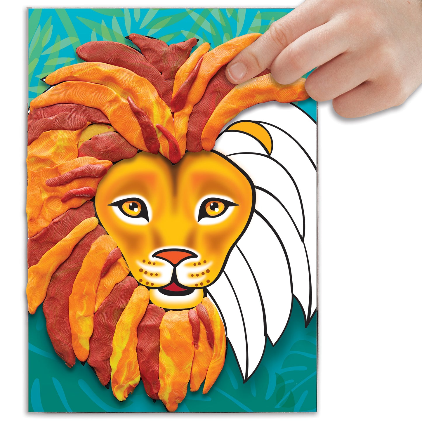 Faber-Castell Do Art Coloring with Clay - Jungle Animals Craft Kit