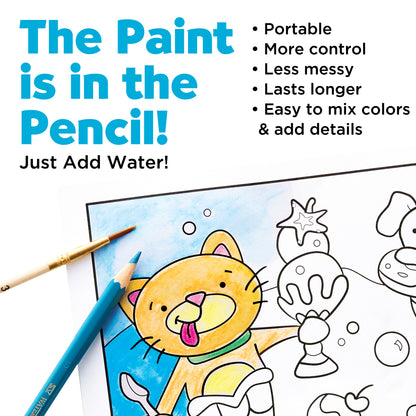 Faber-Castell Mermaid Pets Paint by Number Art Kit - Wall Art