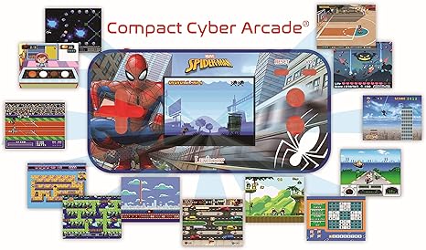 Spider-Man Compact Cyber Arcade Handheld Gaming Console