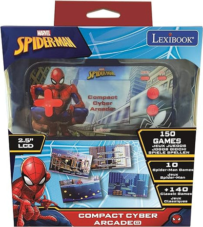 Spider-Man Compact Cyber Arcade Handheld Gaming Console