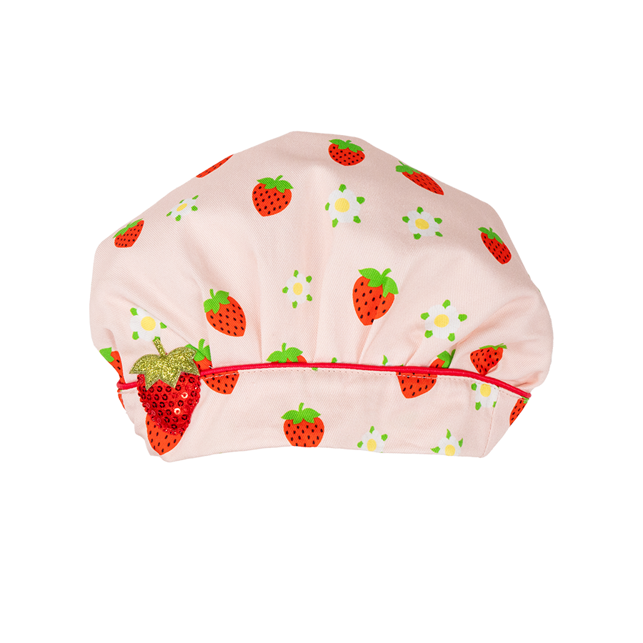 STRAWBERRY SHORTCAKE CHEF CAP PREMIUM CHILD DRESS UP - ONE SIZE