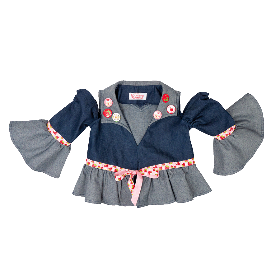 STRAWBERRY SHORTCAKE BERRY DENIM JACKET - SIZE 4