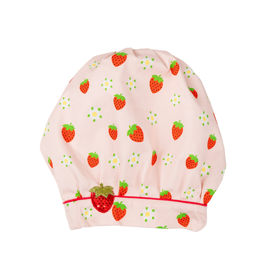 STRAWBERRY SHORTCAKE TALL CHEF HAT PREMIUM CHILD DRESS UP - ONE SIZE