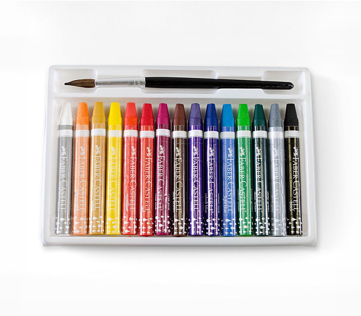 Faber-Castell Creative Watercolor Crayons Set - 15 Count