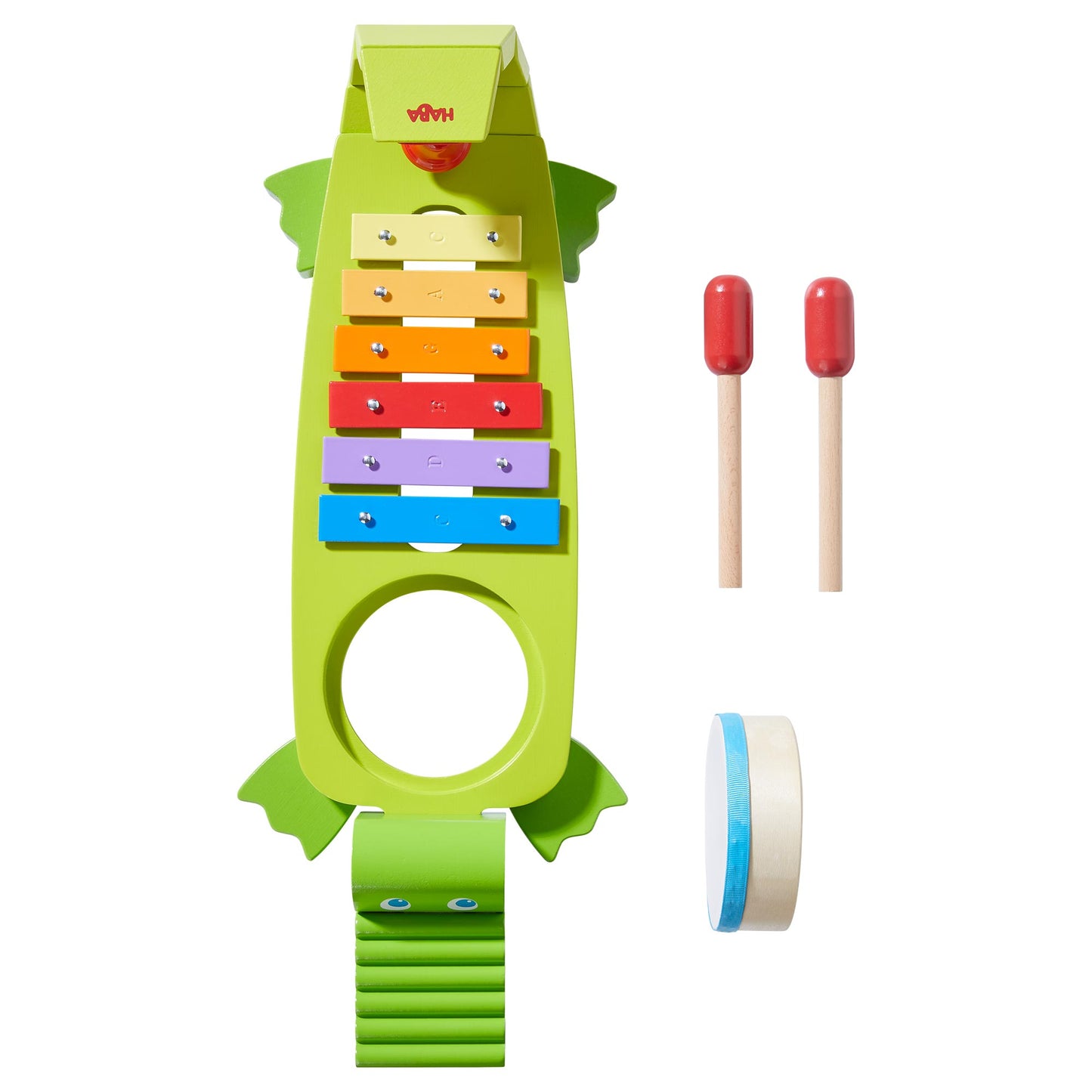 HABA Symphony Croc Colorful Wooden Musical Toy Set