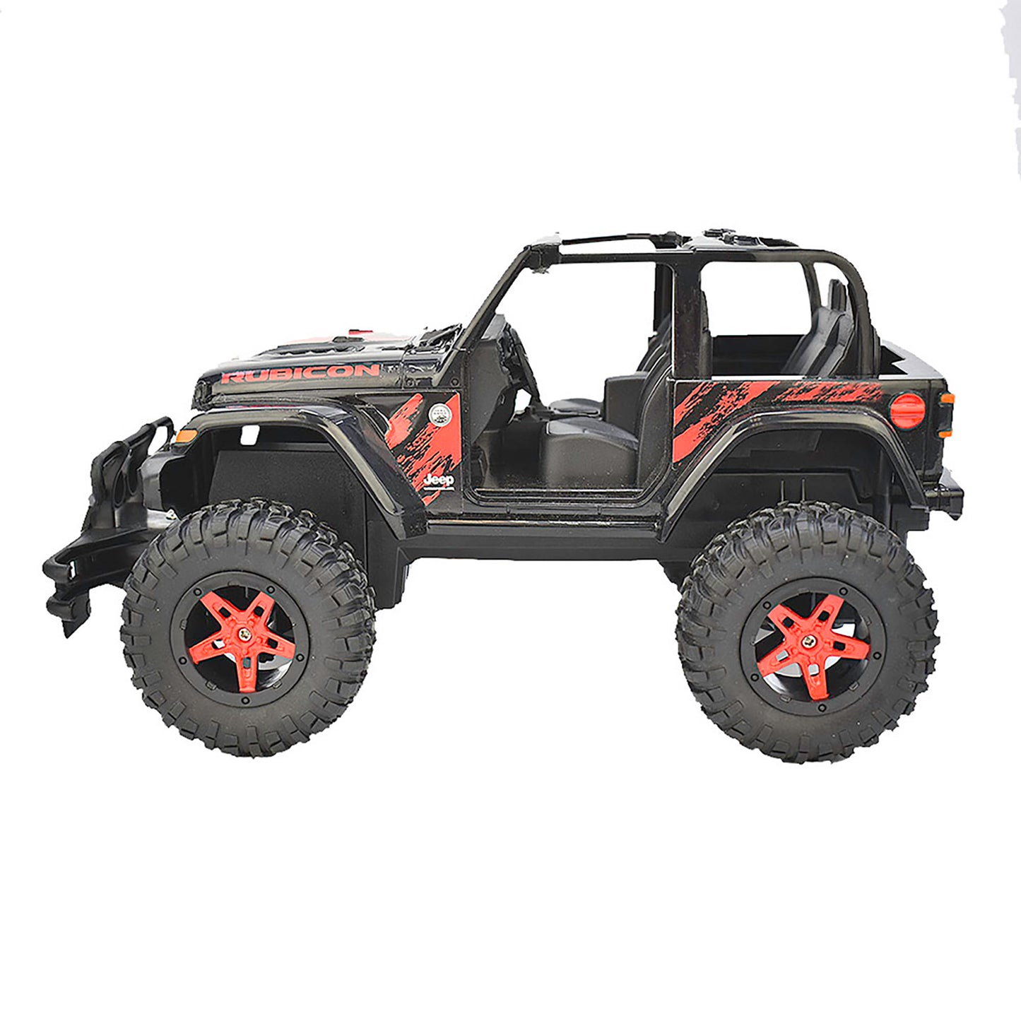 Taiyo Jeep Wrangler Rubicon 2 - 1:16 Scale R/C Vehicle - Black