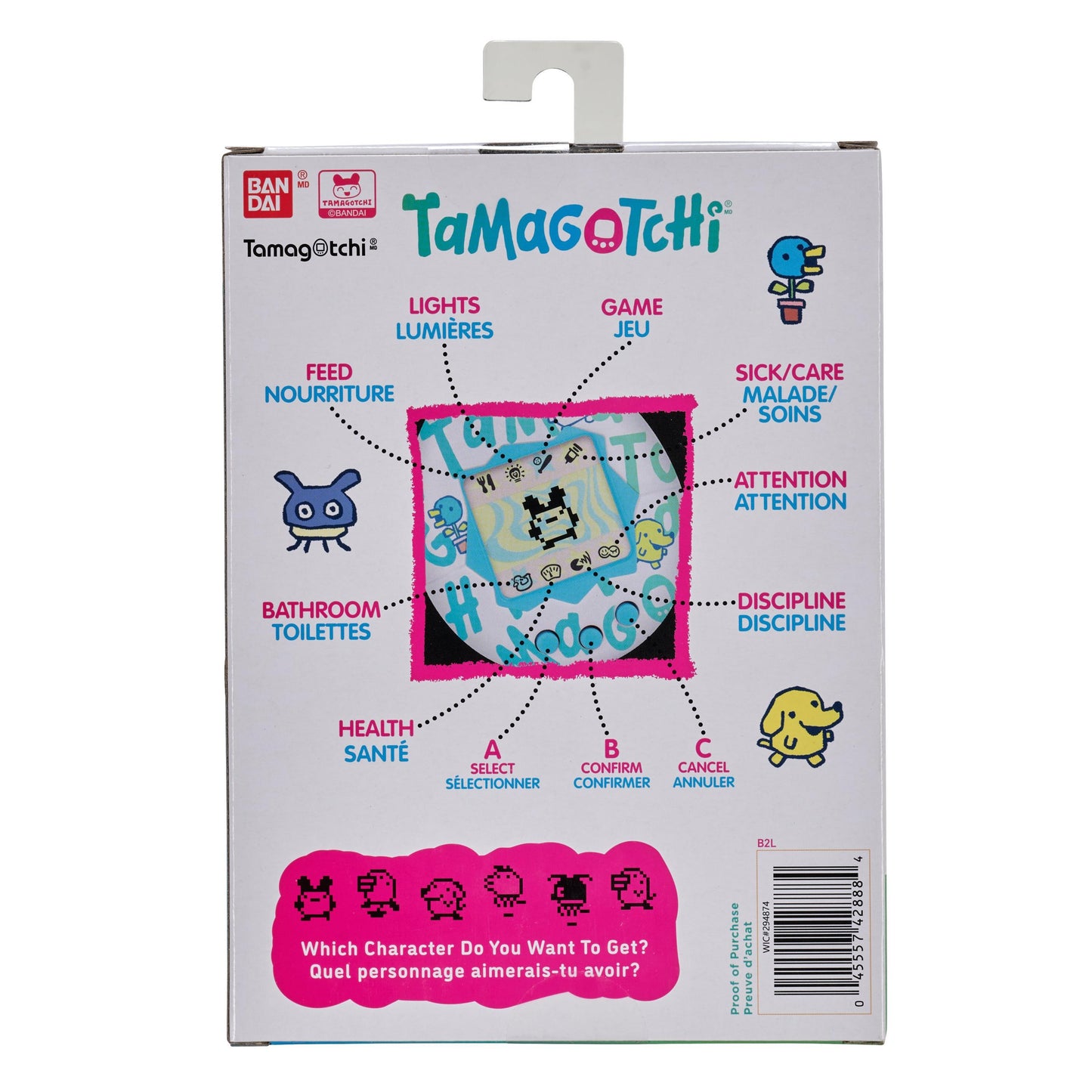 Tamagotchi Gen2 Retro Flowers Edition - Interactive Digital Pet