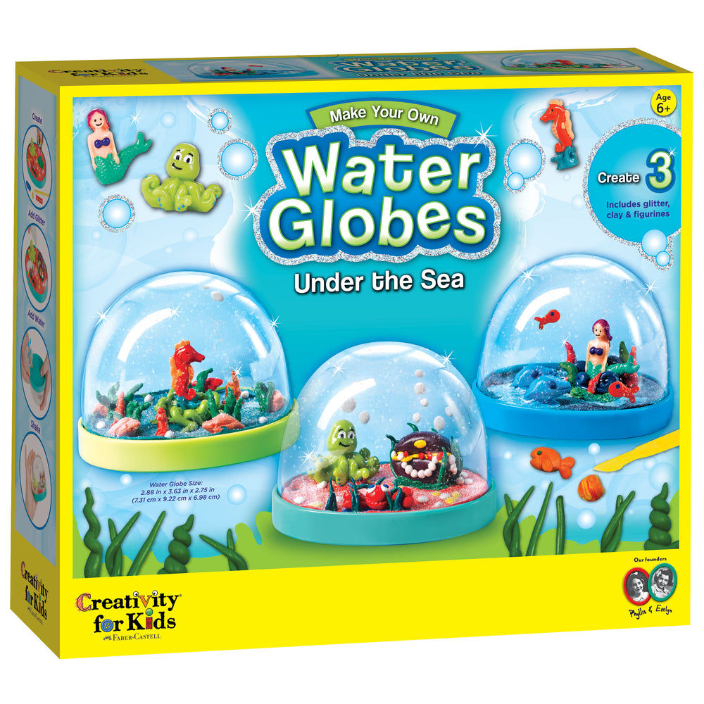 Creativity for Kids Under the Sea Themed Snow Globe Making Kit